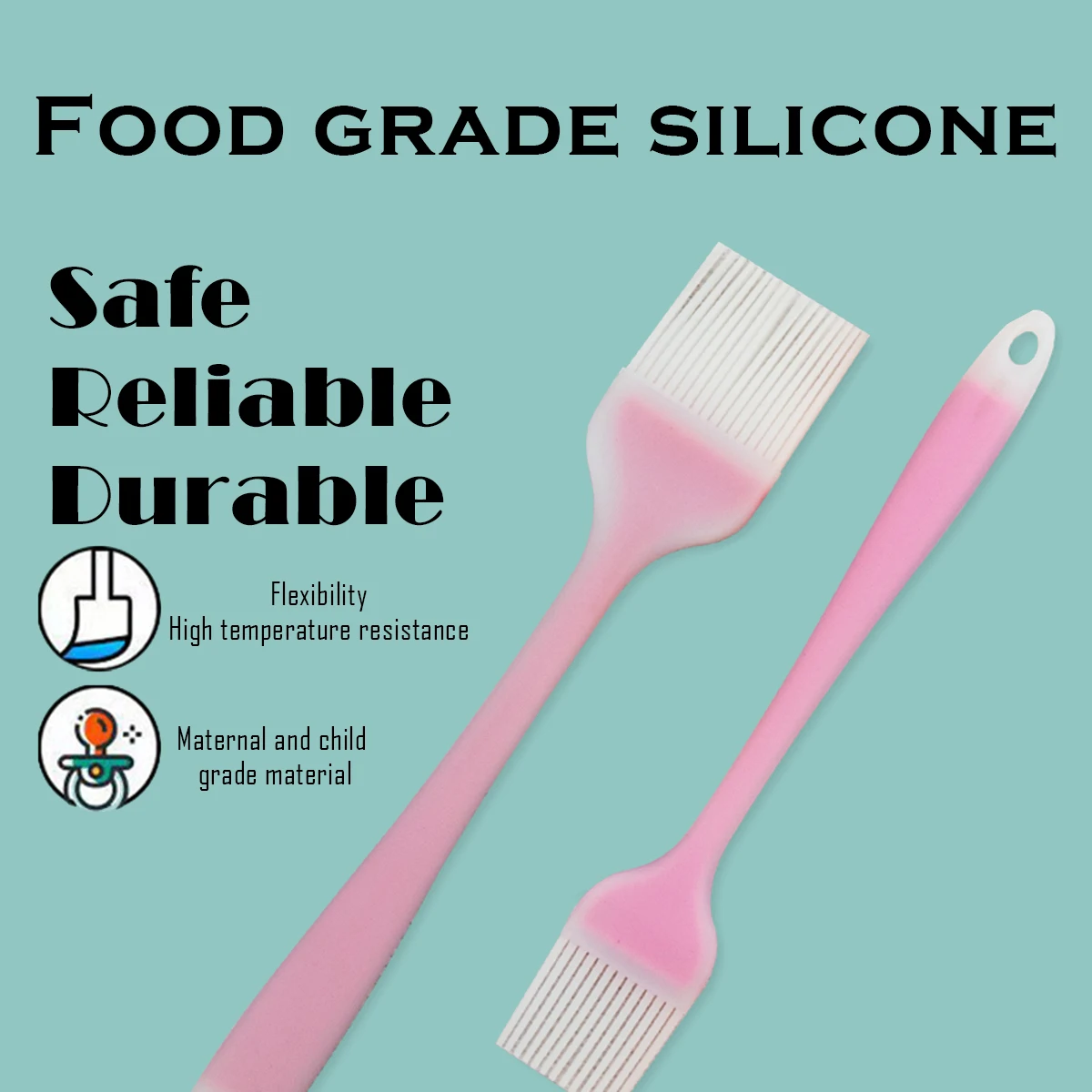 Silicone Kitchen Brushes - Hea - Kitchen Baking Brush review and price