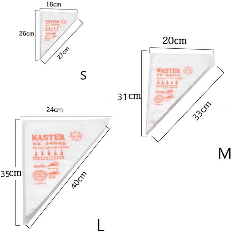 20~100pcs Disposable Pastry Ba - Piping Bag Disposable review and price