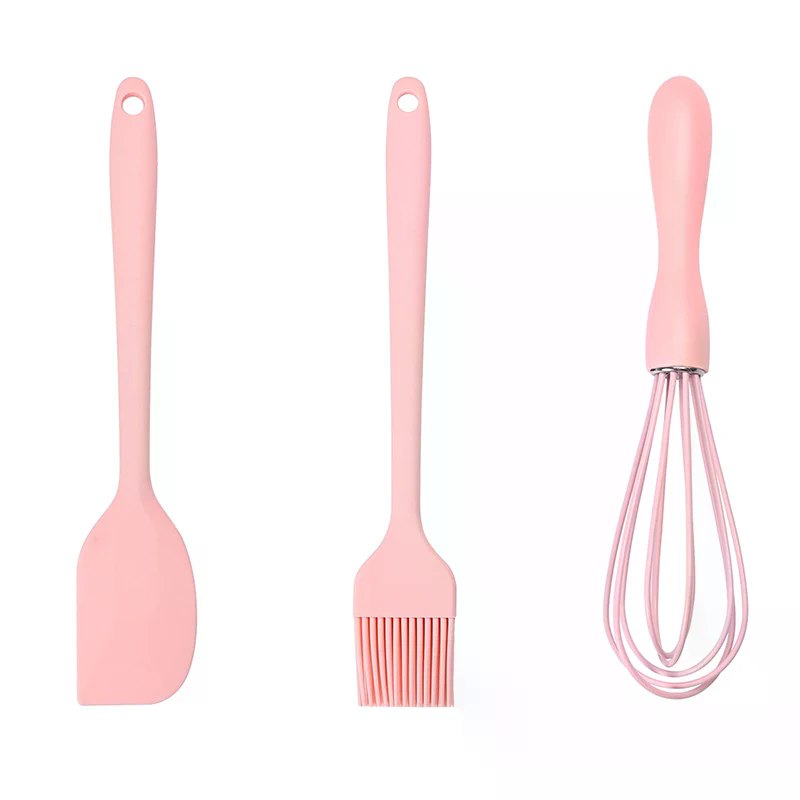 3PCS Silicone Baking Set Cake  - Kitchen Baking Brush review and price