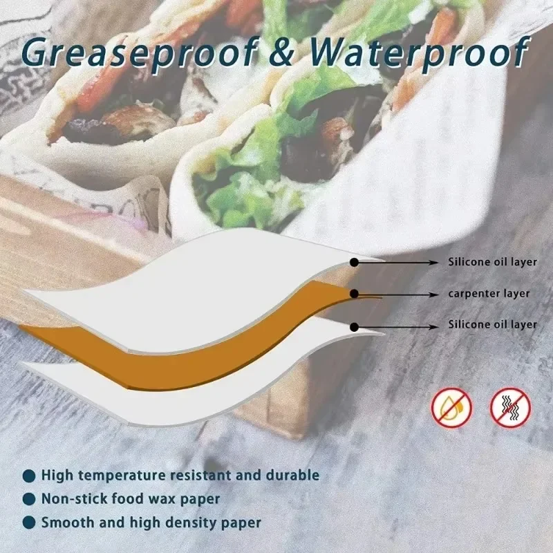 100/300Pcs Oil-Proof Papers fo - Kitchen Baking Tray Set review and price