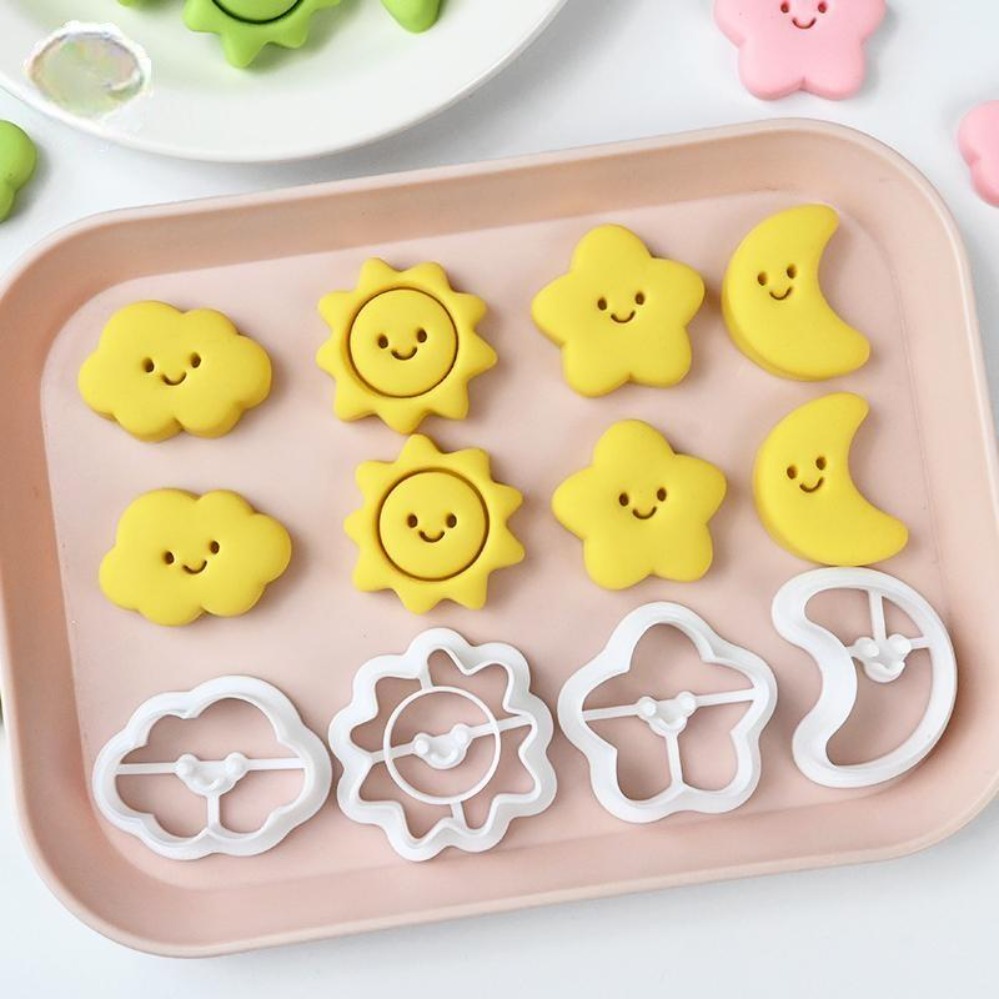 Cookie Cutters Moon Stars Sun  - Kitchen Baking Molds review and price
