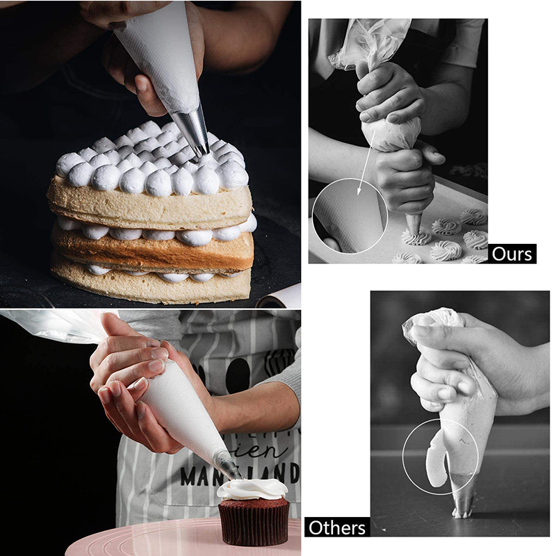 LMETJMA 100 Pcs Piping Bags Up - Piping Bag Disposable review and price