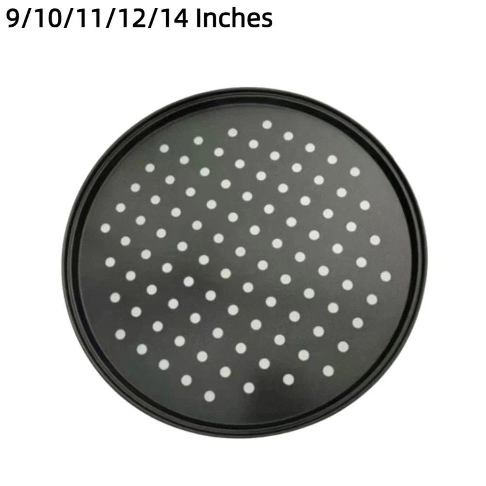 Carbon Steel Perforated Pizza  - Kitchen Baking Tray Set review and price