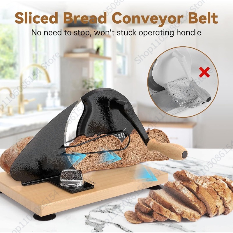 Adjustable Manual Bread Slicer - Kitchen Baking Gift Basket review and price
