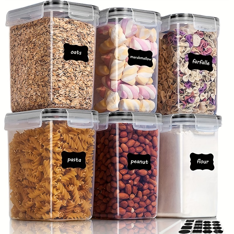 6Pcs Airtight Food Storage Con - Kitchen Baking Pantry review and price