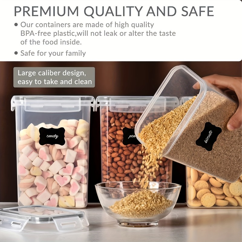 6Pcs Airtight Food Storage Con - Kitchen Baking Pantry review and price