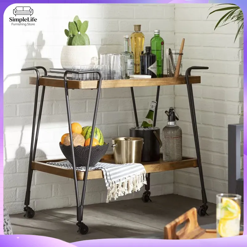Kitchen Trolley with Wheels Ro - Kitchen Baking Trolley review and price