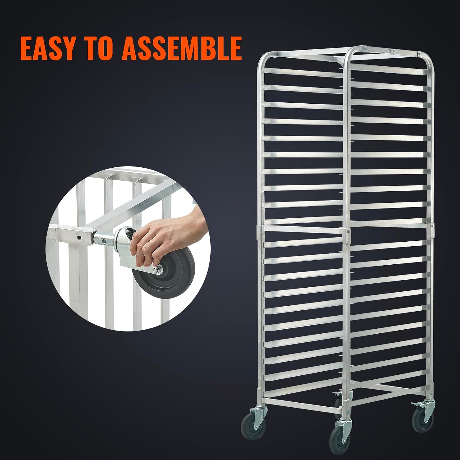 Twenty Tier Commercial Bun Pan - Kitchen Baking Trolley review and price